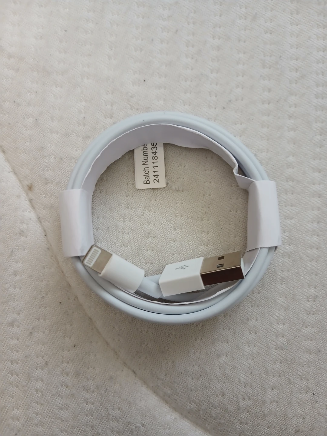 12W 3.3 Foot Lightning To USB Cable