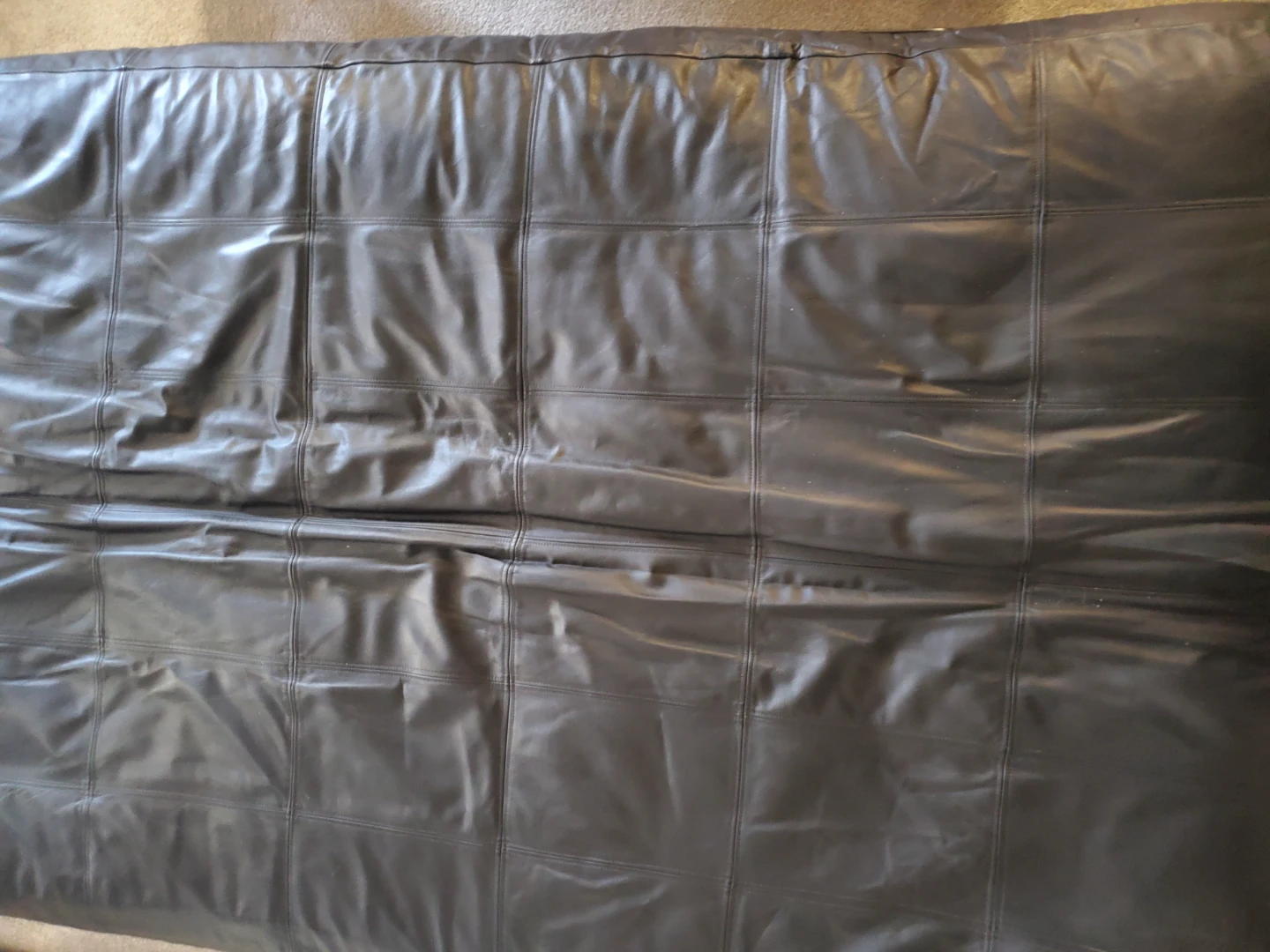 Leather futon - photo 5