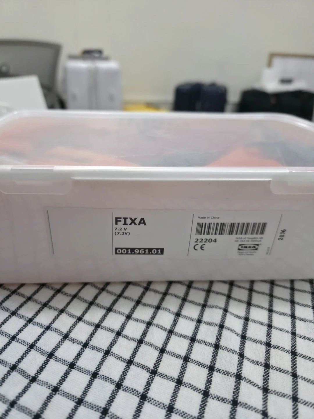 IKEA FIXA 7.2V Cordless Drill with Bits - photo 5