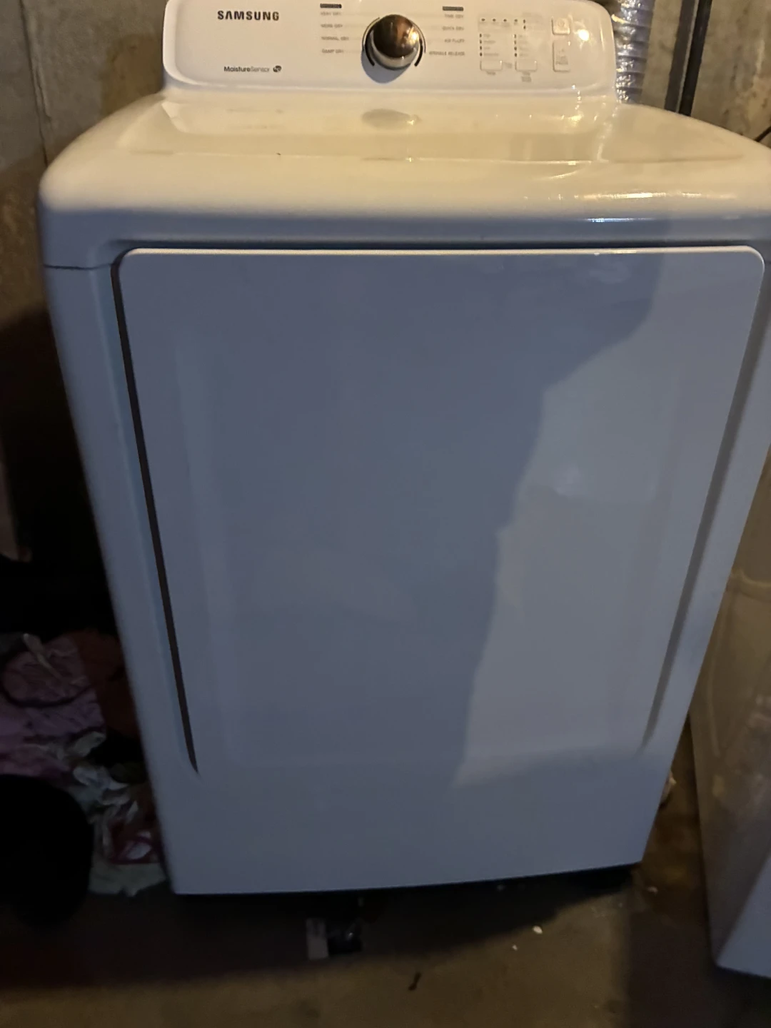 Samsung White Natural Gas Dryer - photo 4