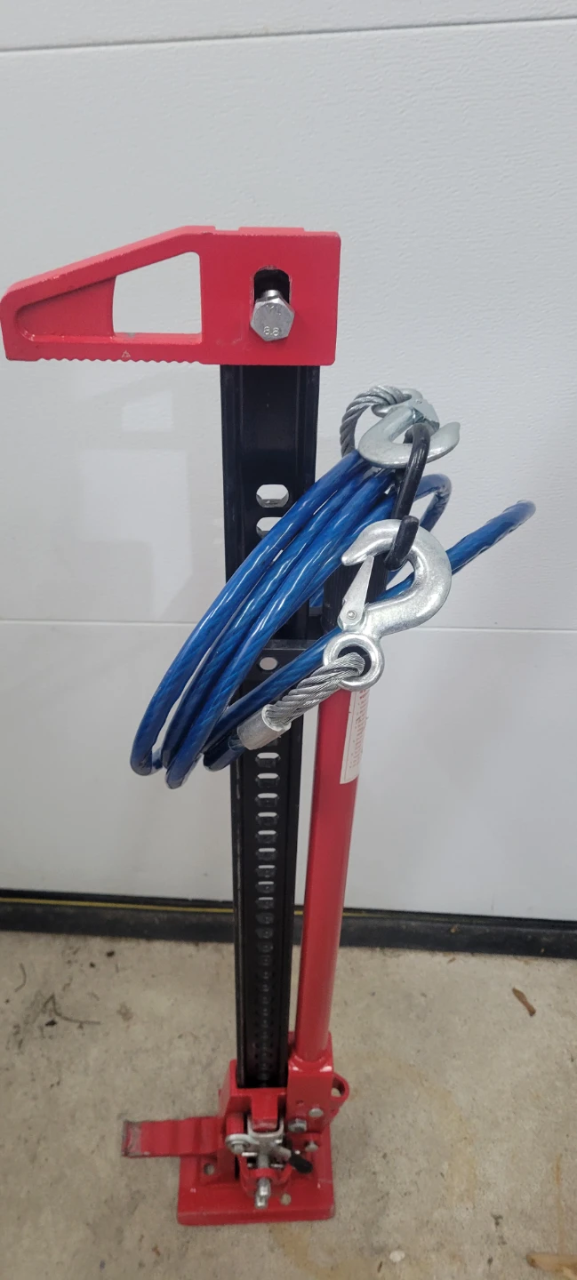 RENT Farm Jack with steel cable