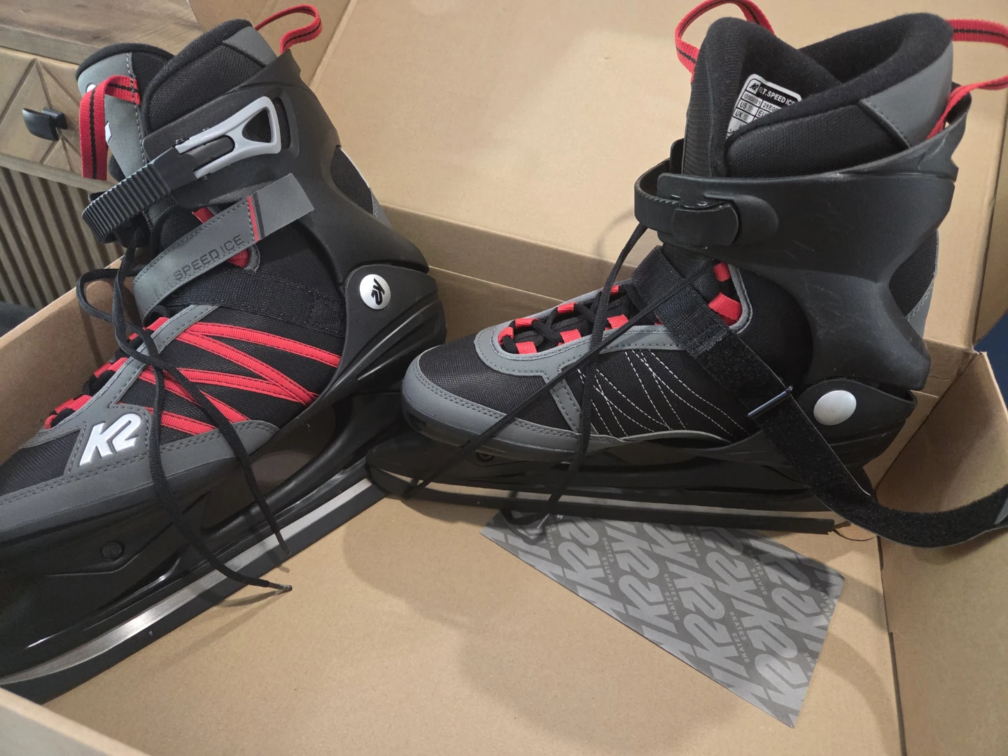 K2 F.I.T. Speed Ice Skates, men size 11 - photo 2