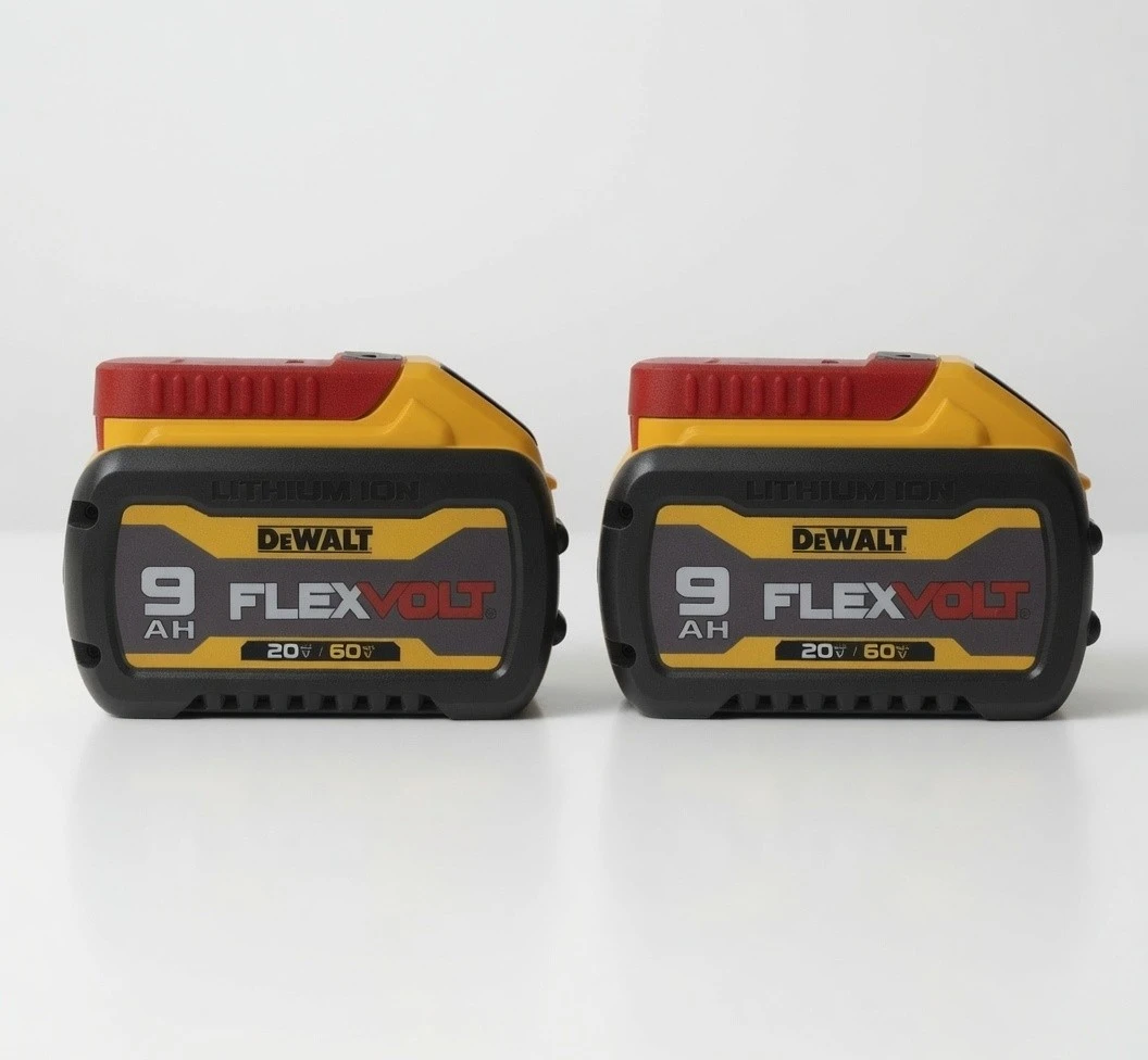 🔋 2 Pack - DEWALT FLEXVOLT 20V/60V MAX 9Ah Battery - photo 3