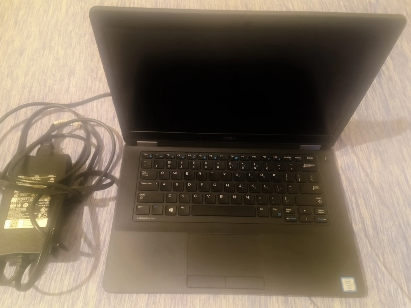 Dell Latitude E5470 with Power Adapter