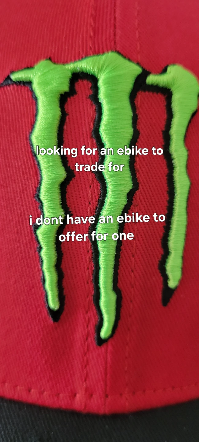 Looking  for an e bike to trade for