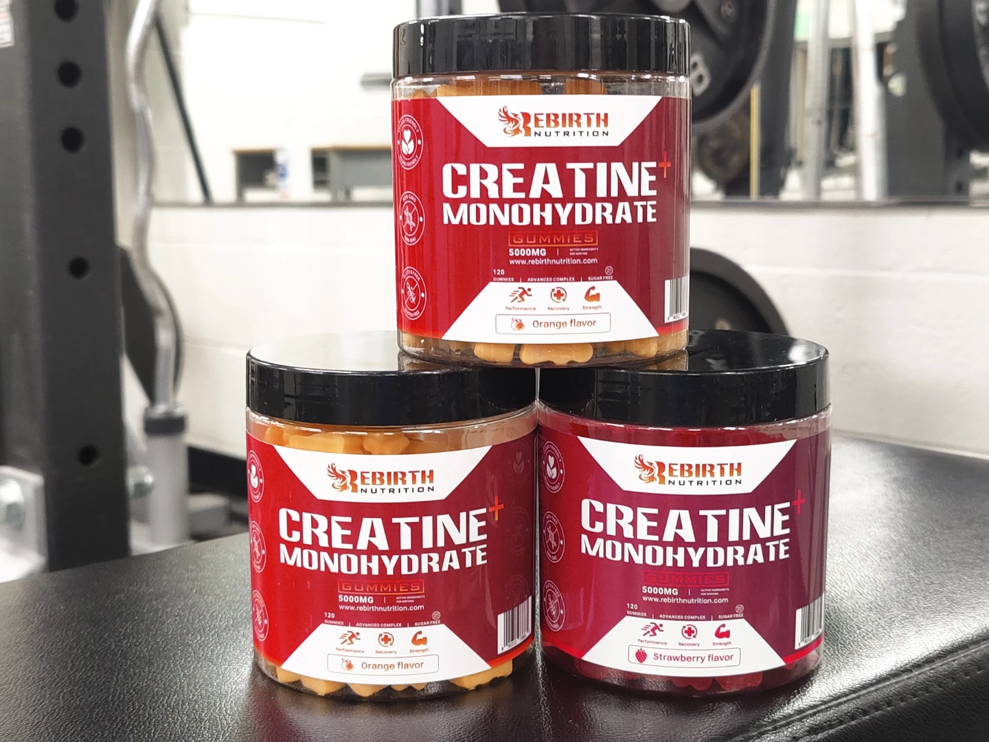 Rebirth Nutrition Creatine Monohydrate Gummies