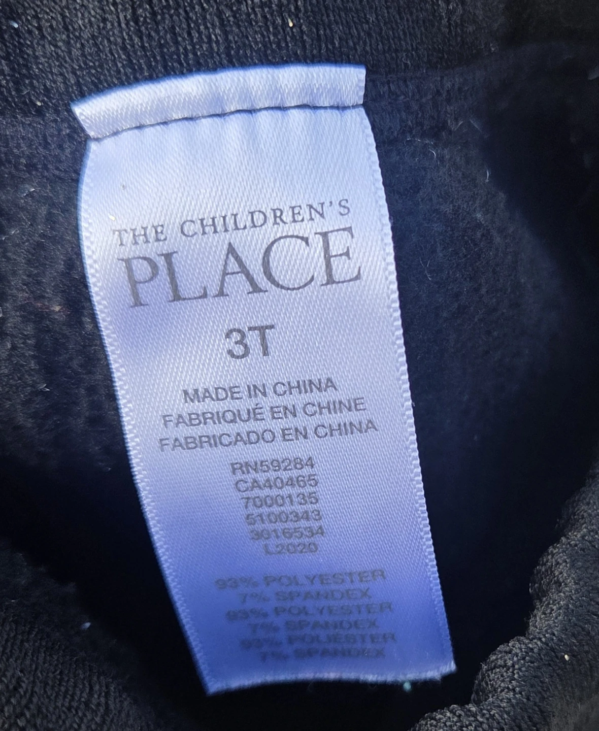The Children's Place Black Cable Knit Tights 3T - photo 2
