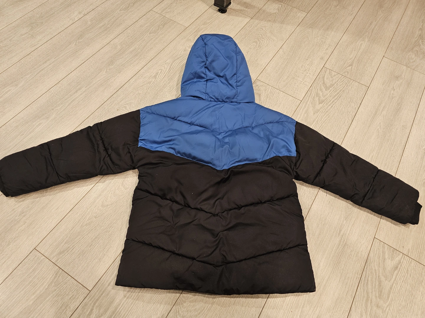 Zara Kids Puffer Jacket - Blue & Black - photo 2
