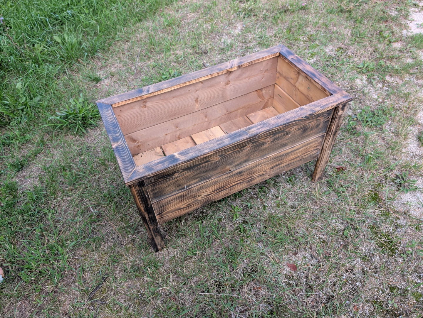 Wooden Raised Planter Box