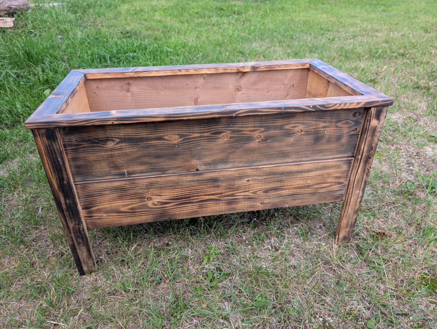 Wooden Raised Planter Box - photo 2