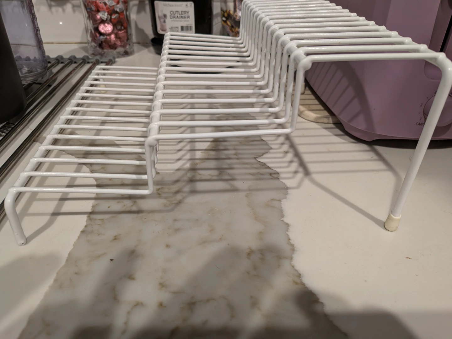 White Wire Spice Rack - photo 3