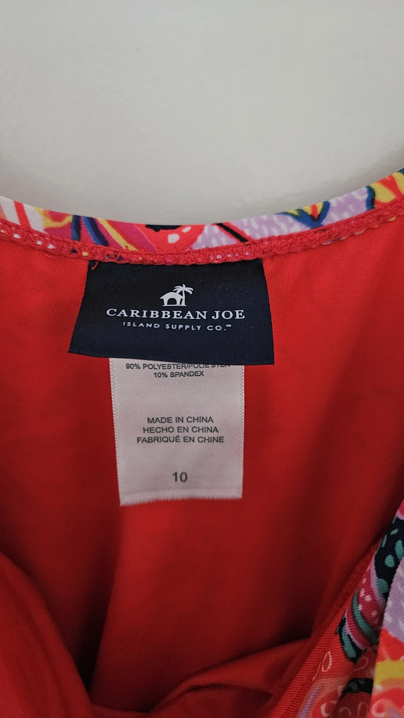 Caribbean Joe Island Supply Co. One-Piece Swimsuit - Size 10 ⚽ - photo 4