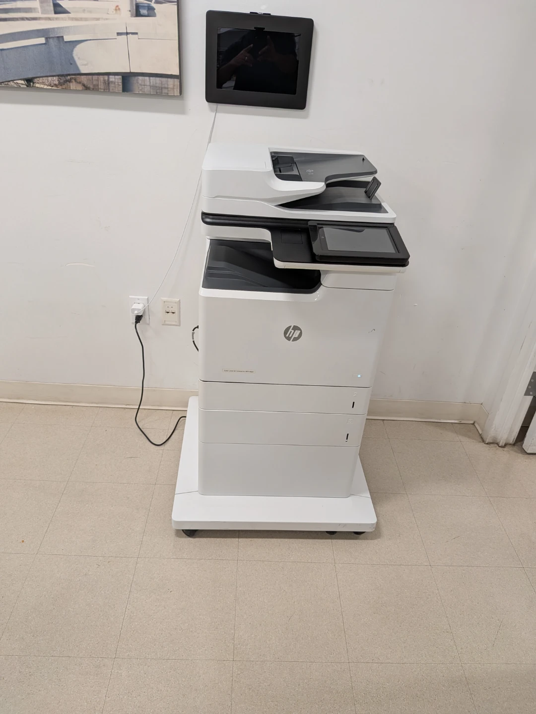 HP LaserJet Enterprise MFP M725f Printer - photo 2