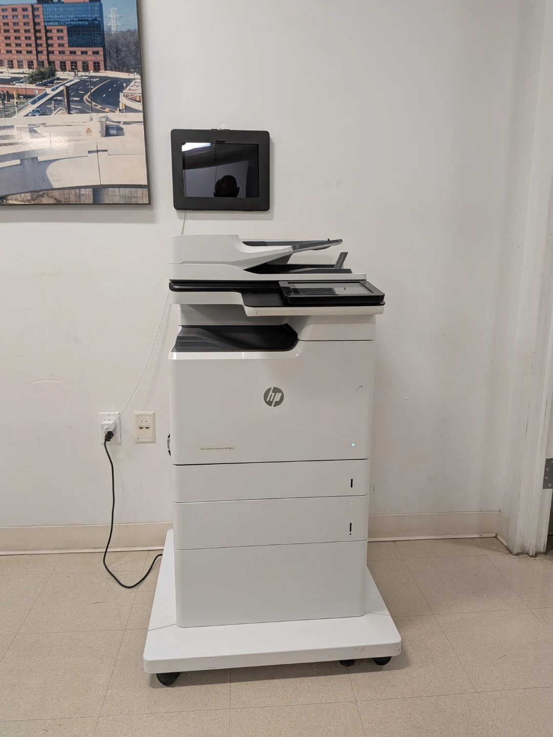 HP LaserJet Enterprise MFP M725f Printer - photo 3