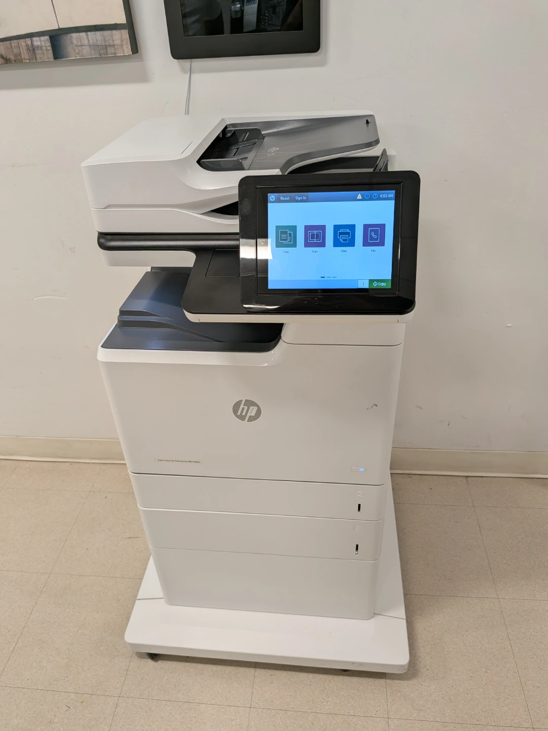 HP LaserJet Enterprise MFP M725f Printer - photo 5