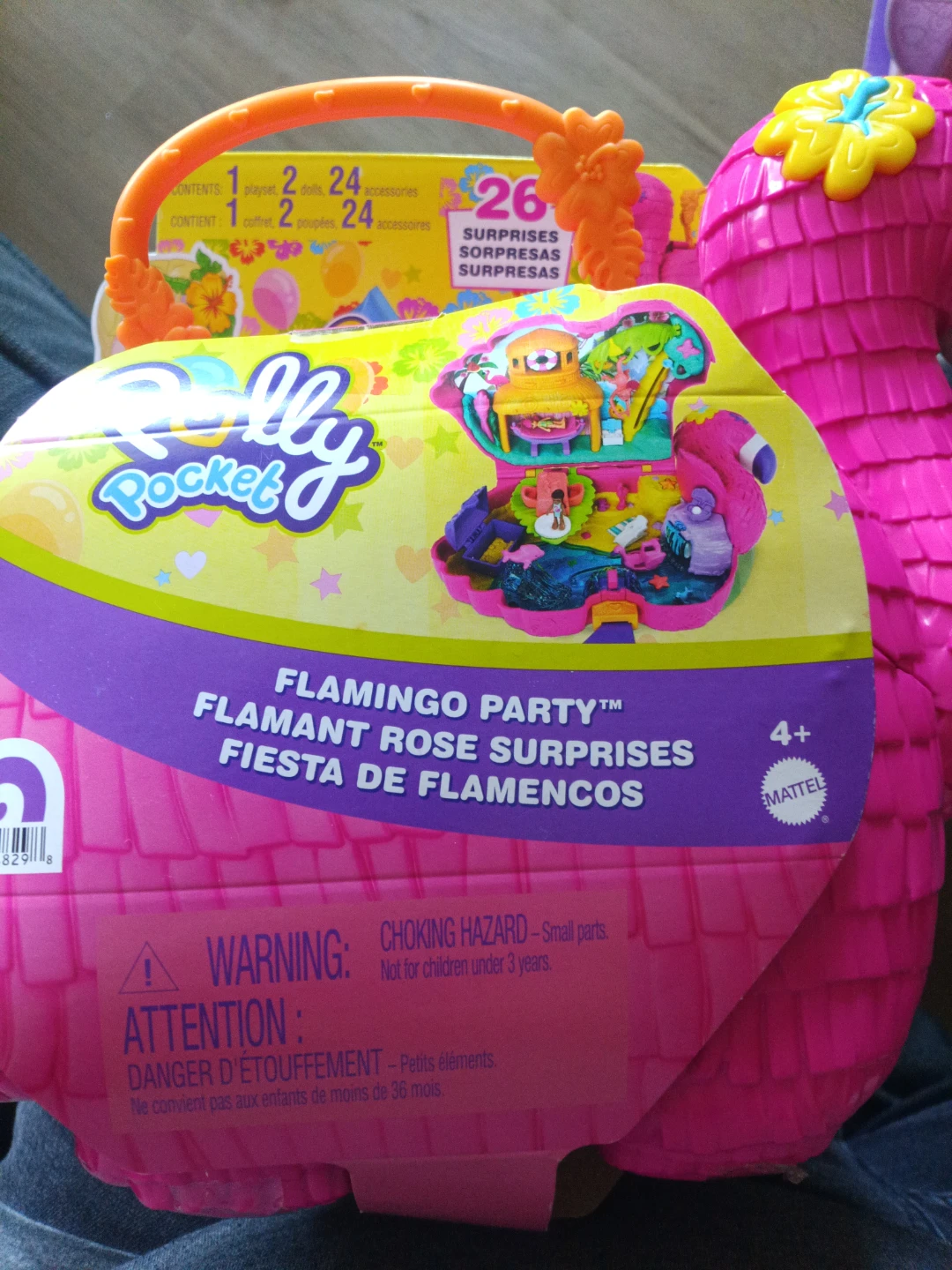 Polly Pocket Flamingo Party Playset