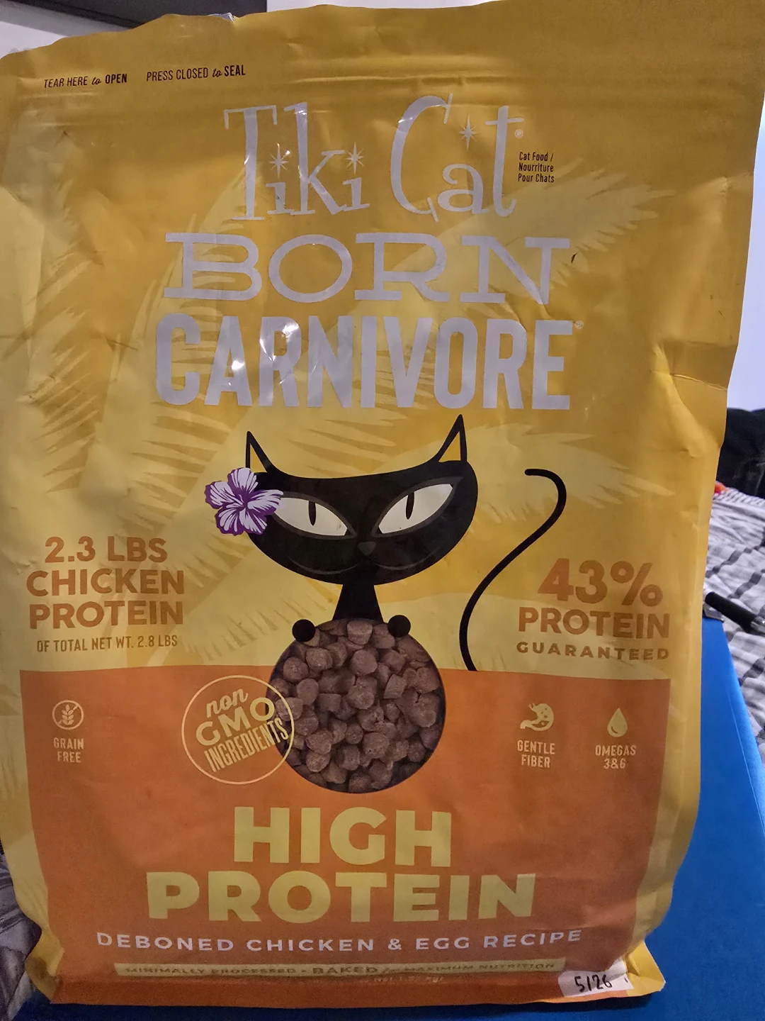 Tiki Cat Born Carnivore High Protein Chicken & Egg Cat Food