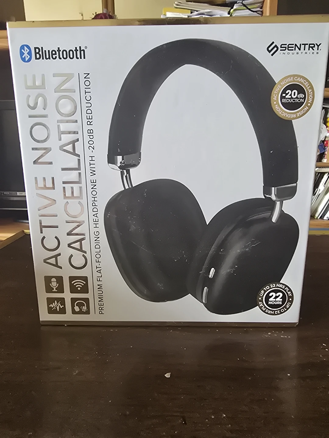 Sentry Active Noise Cancellation Headphones