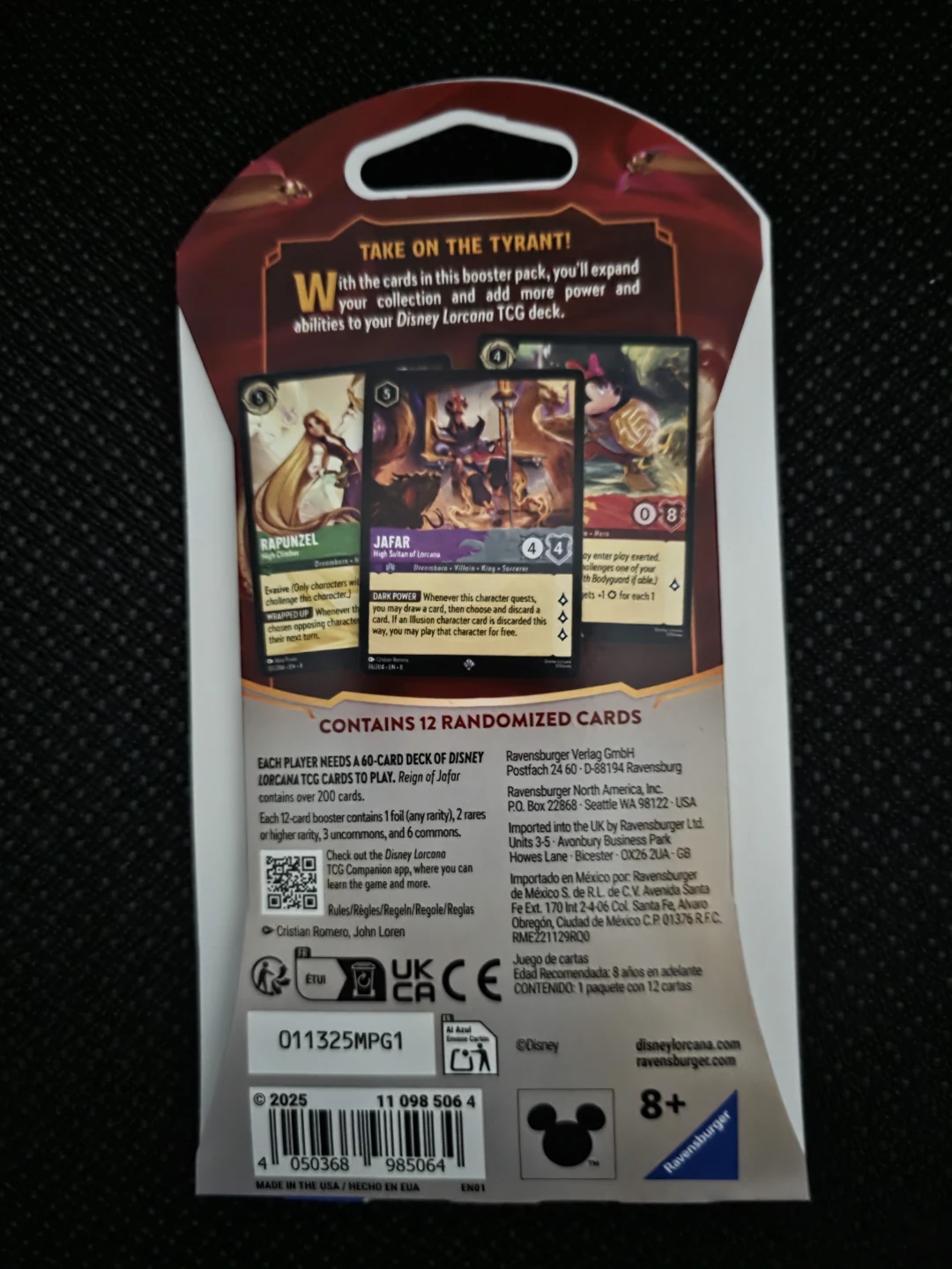 Disney Lorcana TCG Booster Pack - Reign of Jafar - photo 2
