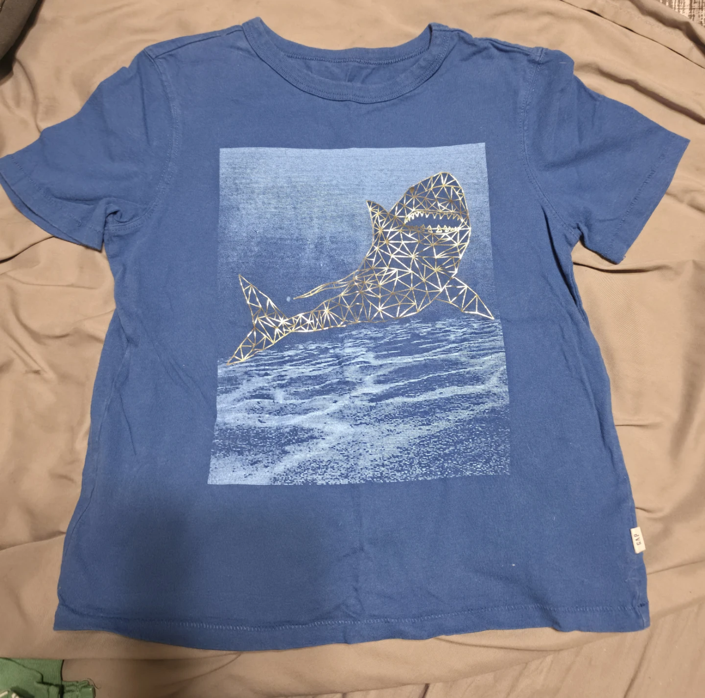 Gap Kids Blue Shark T-Shirt
