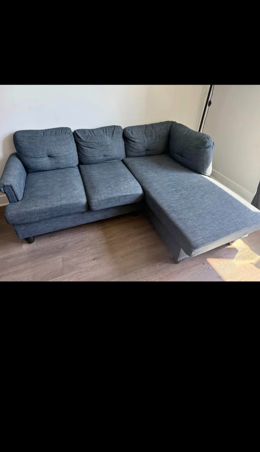 Dark Gray Sectional Sofa - photo 2