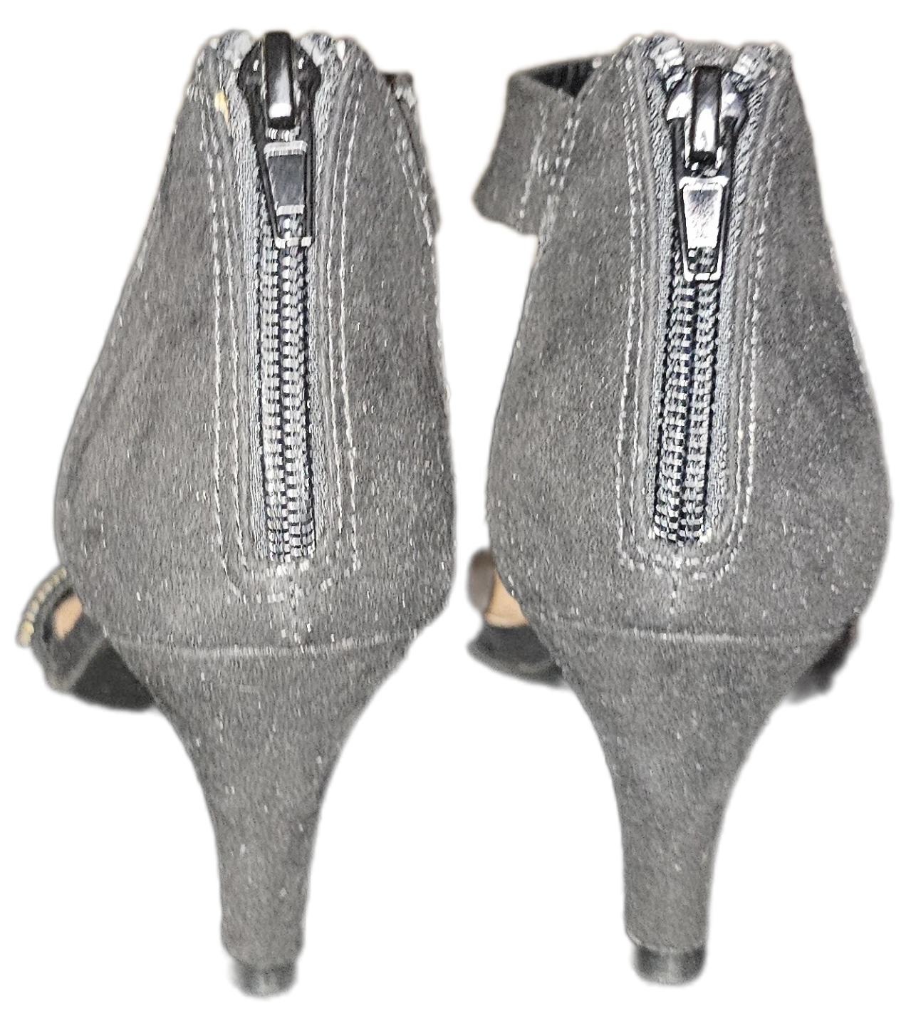 Style & Co Black Heeled Sandals with Rhinestones ⚽️ - photo 4