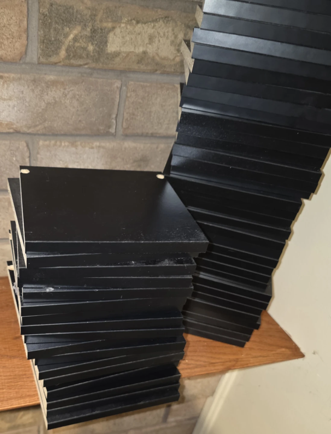 Black Shelving Units (Set of 4) - photo 4