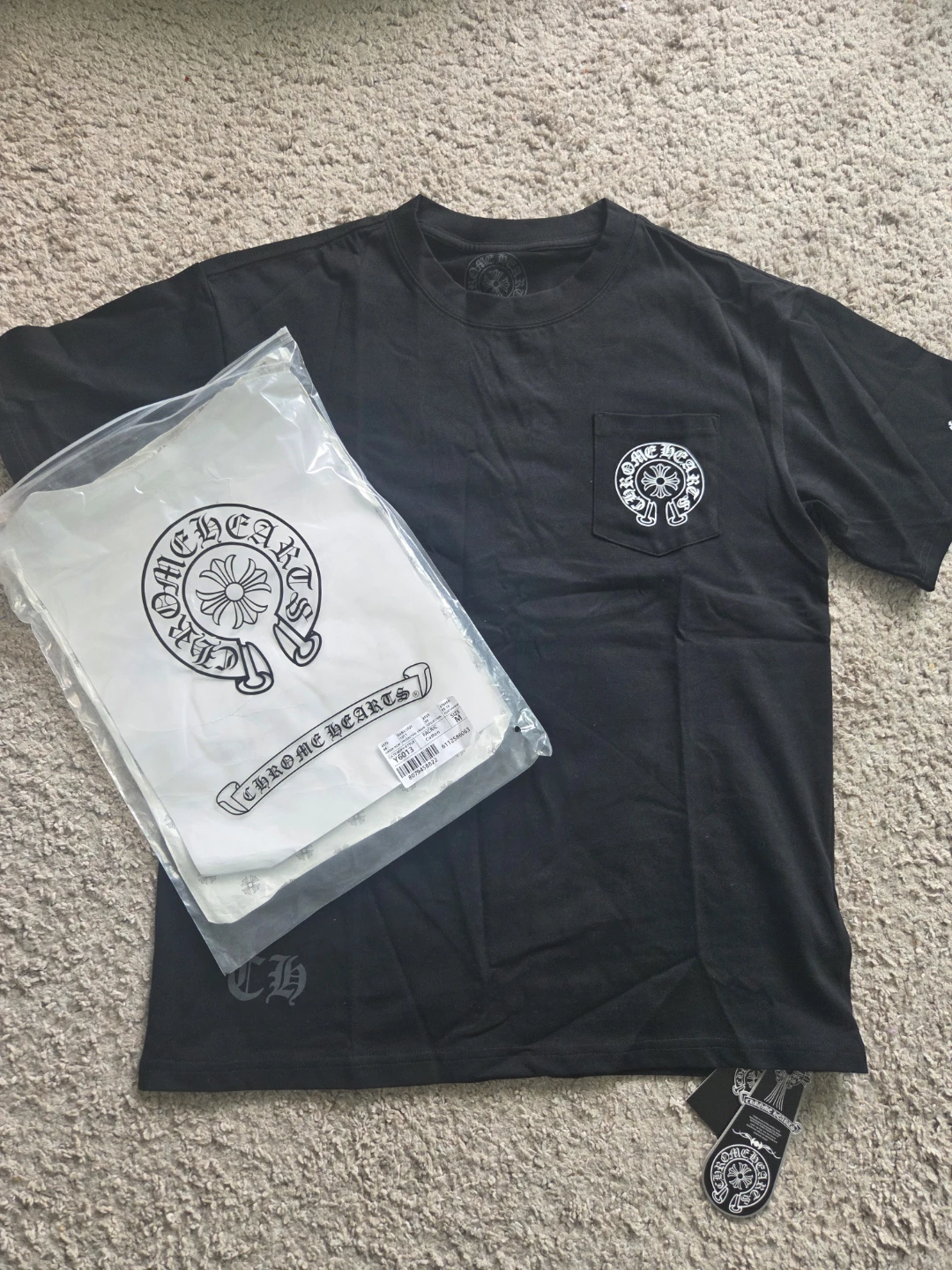 Chrome Hearts Black T-Shirt