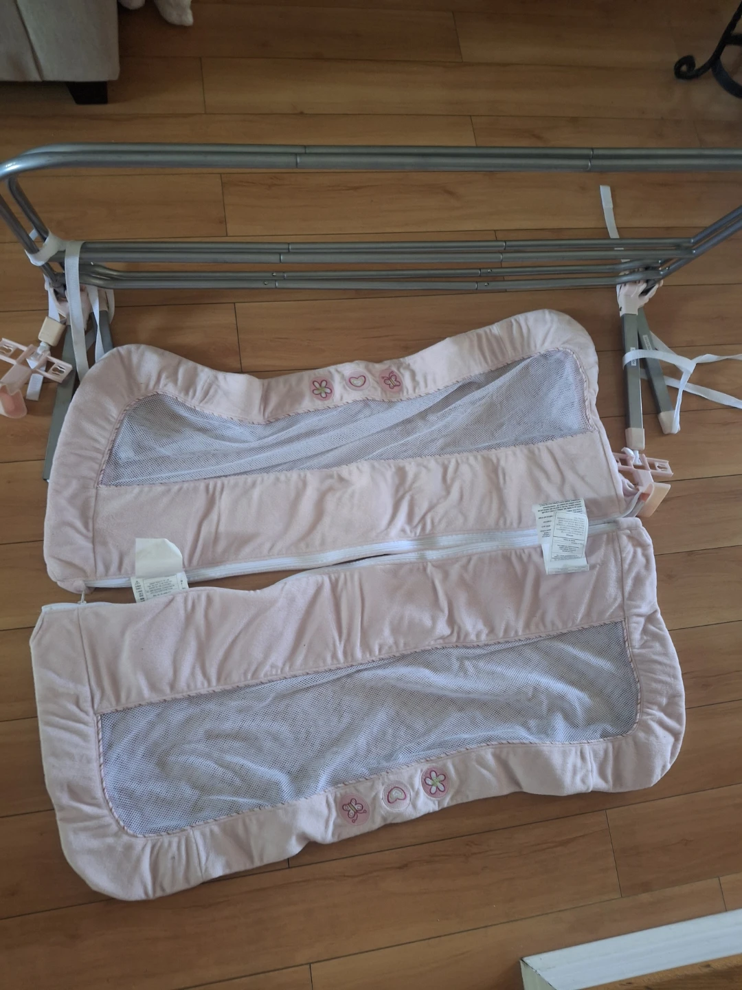 Pink Baby Bed Rail Guard - photo 5