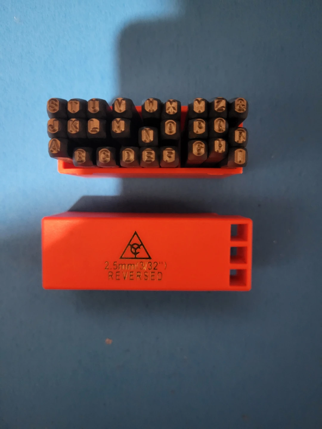 2.5mm Metal Letter Stamp Punch Tool Set