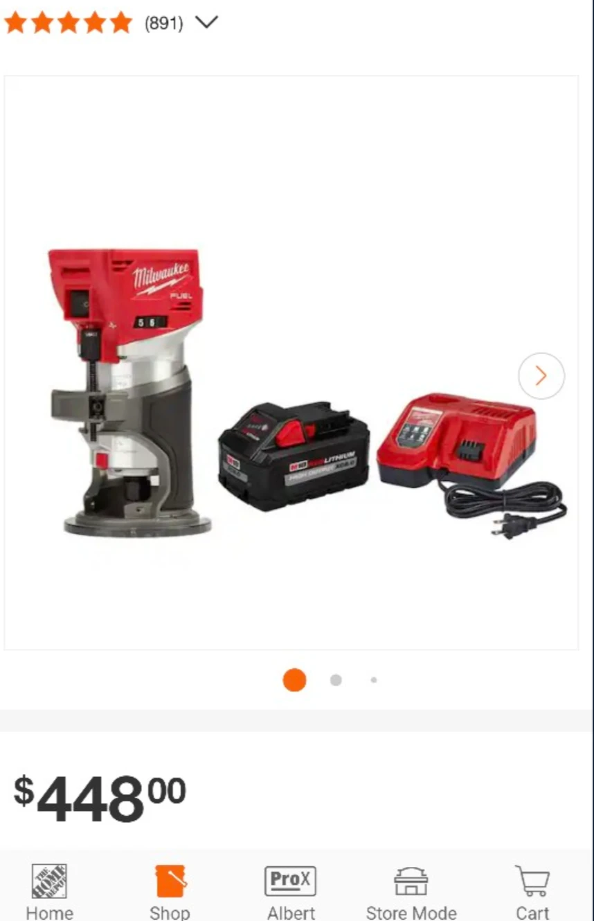 M18 Milwaukee FUEL Router PRO Contractor Set - photo 2