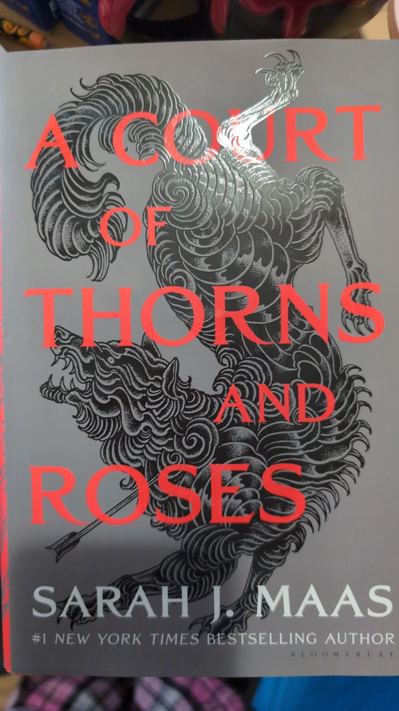 A Court of Thorns and Roses books by Sarah J. Maas  ⚽