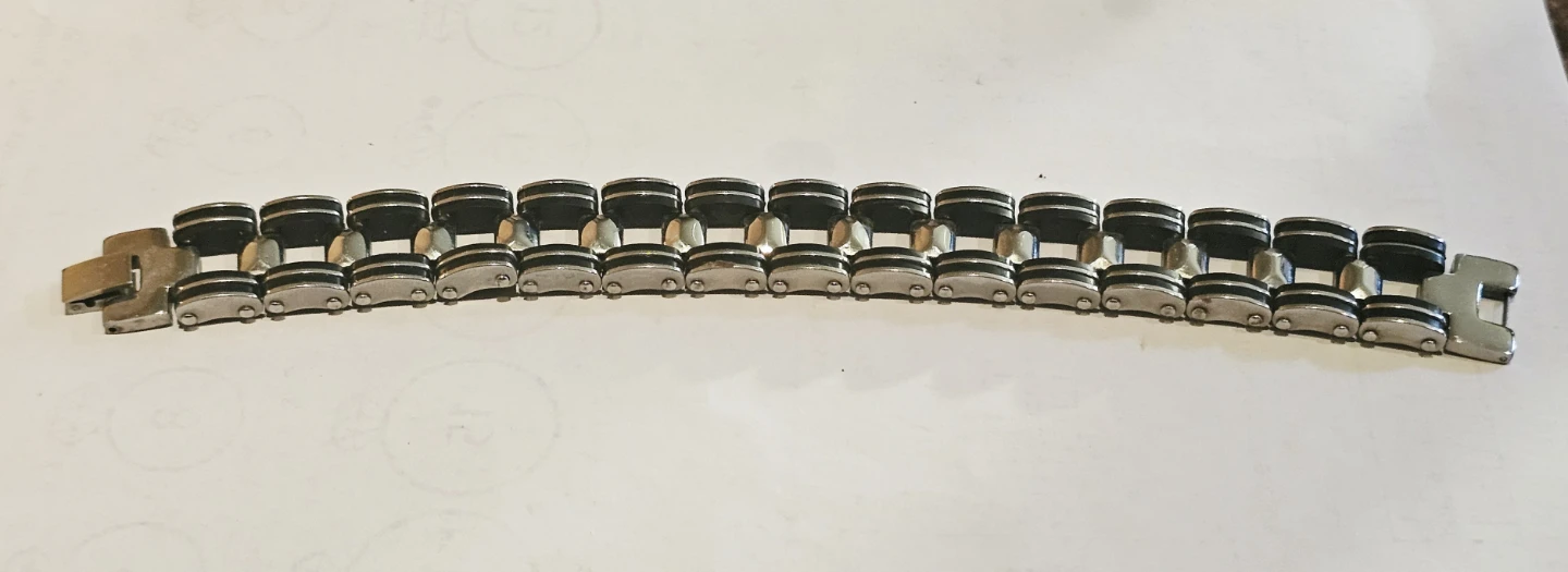 Men's Stainless Steel Motorcycle Link Chain Bracelet