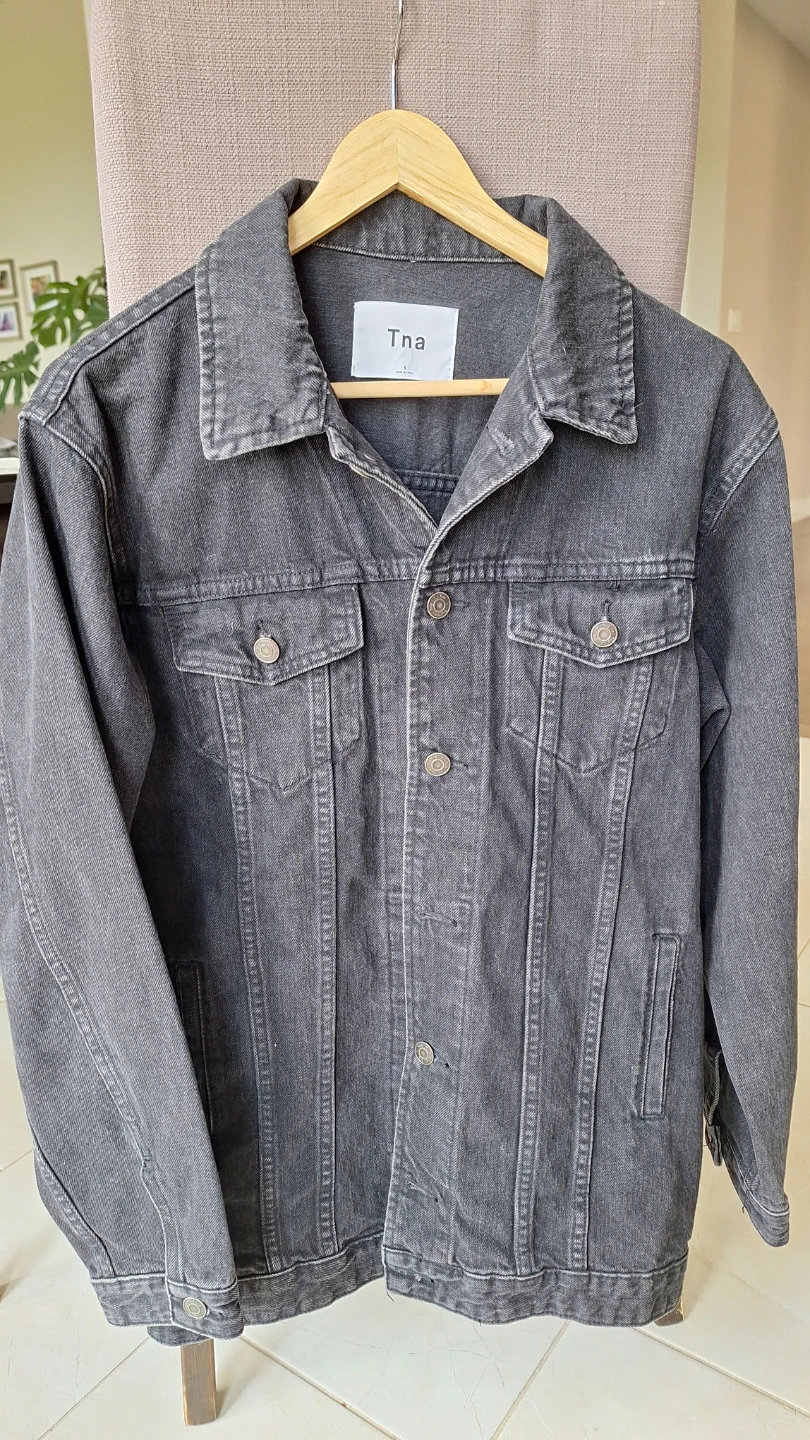 Tna black Denim Jacket - Size S