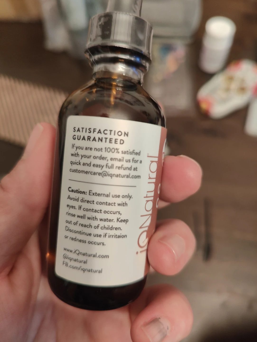 iQNatural Organic Castor Oil - 2 fl oz - photo 3