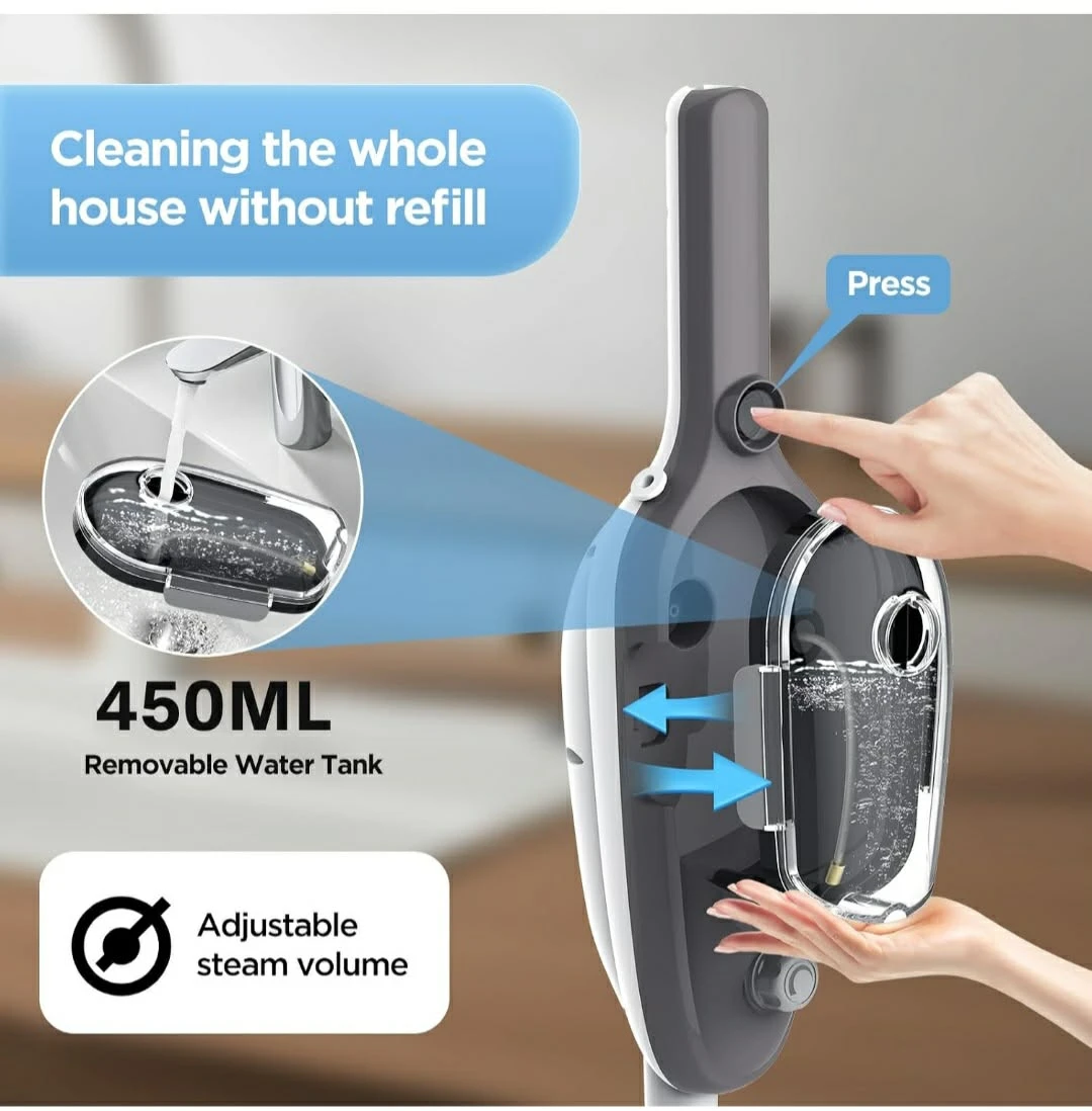 Multi-Purpose Steam Mop with Attachments - photo 2