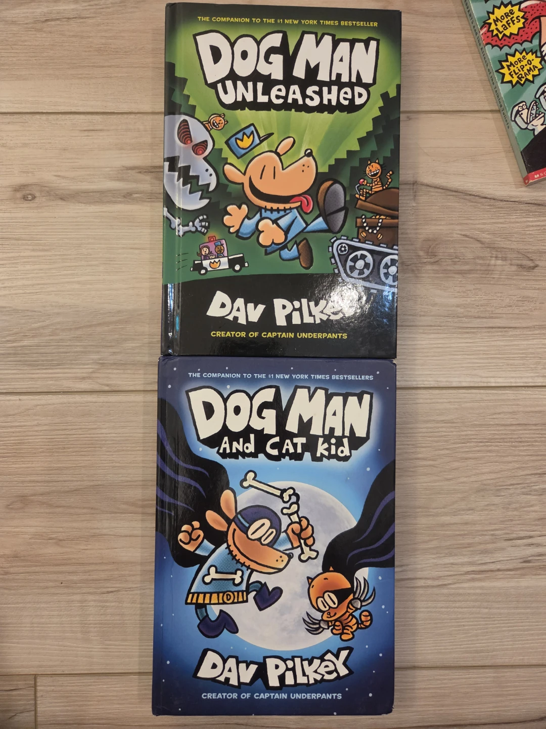 Lot of 5 Dav Pilkey Books: Dog Man, Captain Underpants, Jokes - photo 2