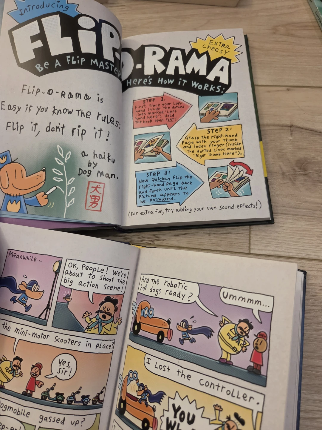 Lot of 5 Dav Pilkey Books: Dog Man, Captain Underpants, Jokes - photo 5