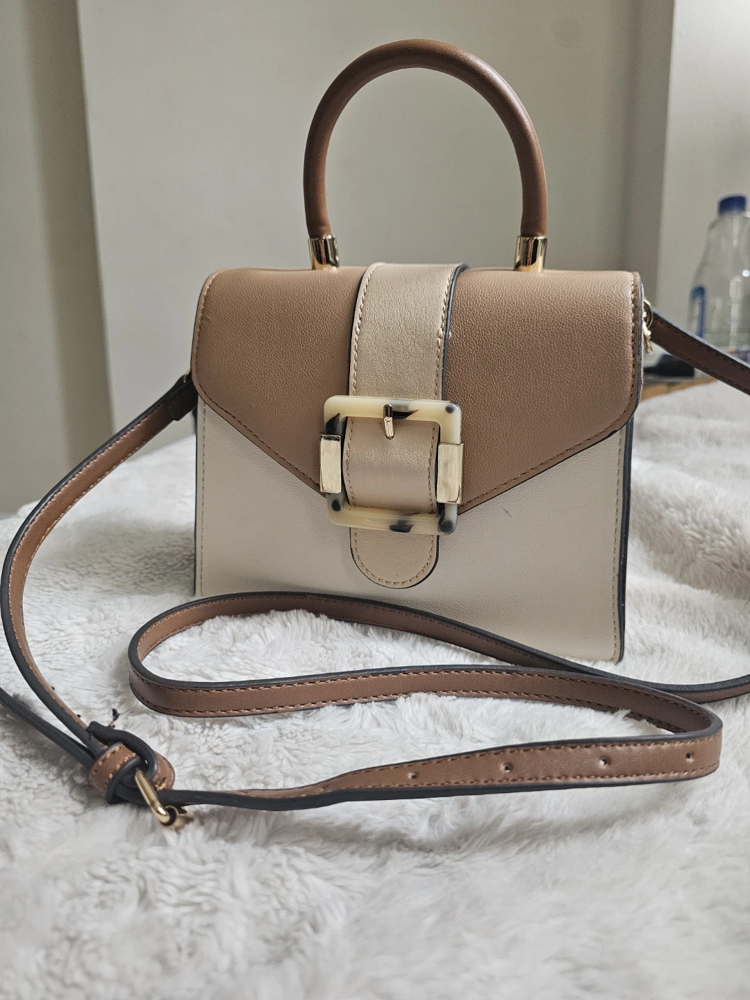 ALDO Colourblock Satchel Bag