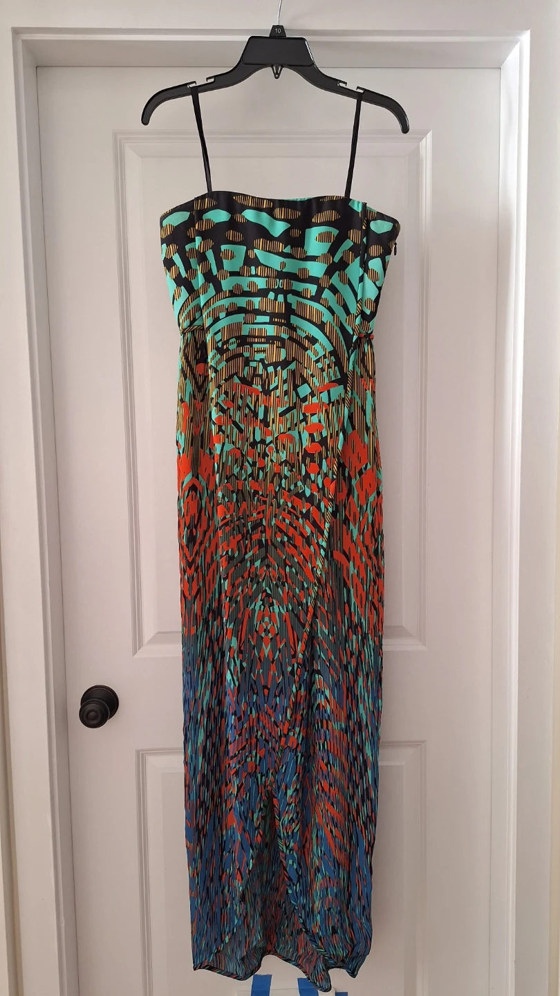 BCBG Max Azria Strapless Maxi Dress