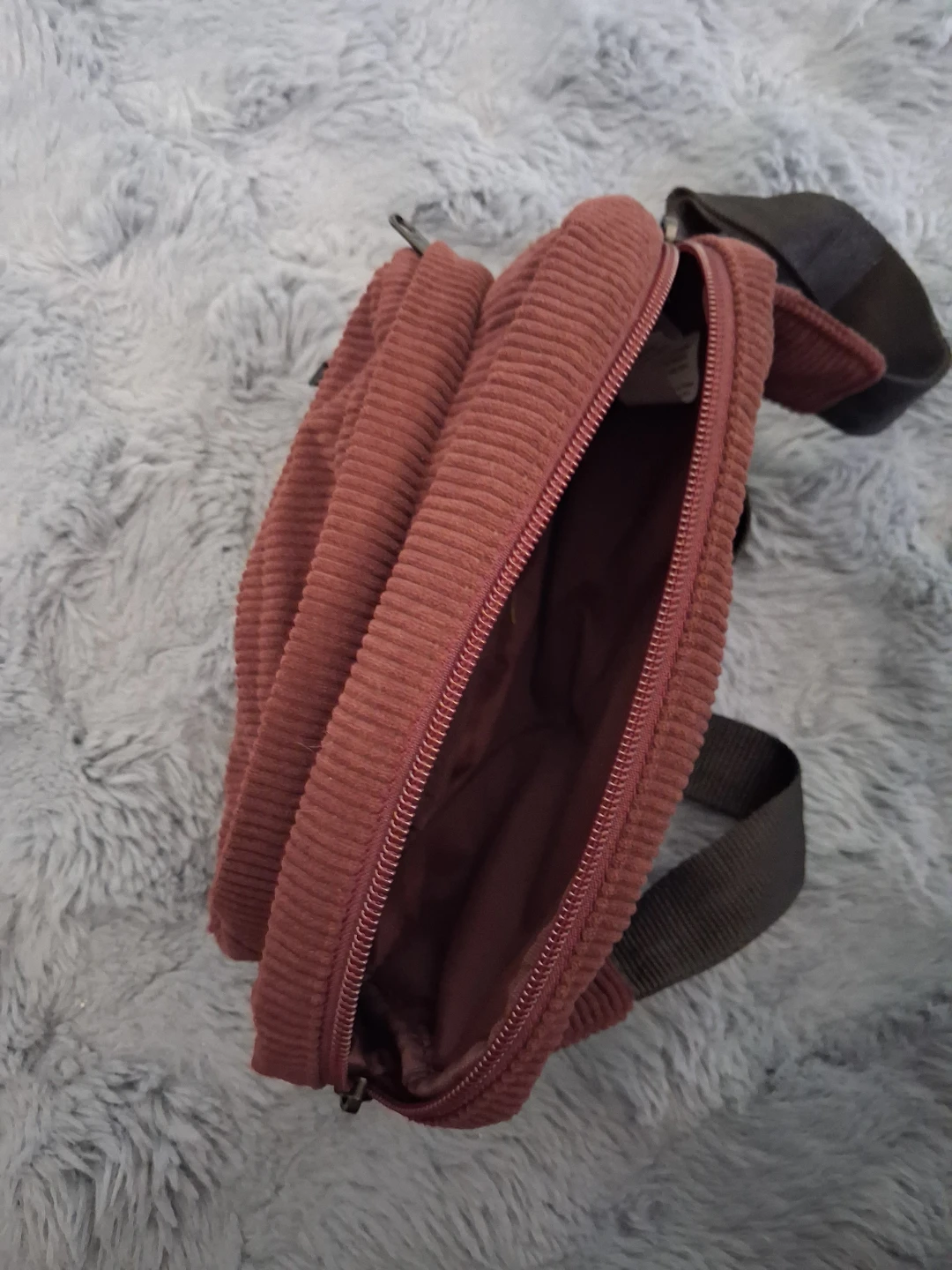TimBiebs Limited Edition Corduroy Fanny Pack - Brown ⚽🤎 - photo 2