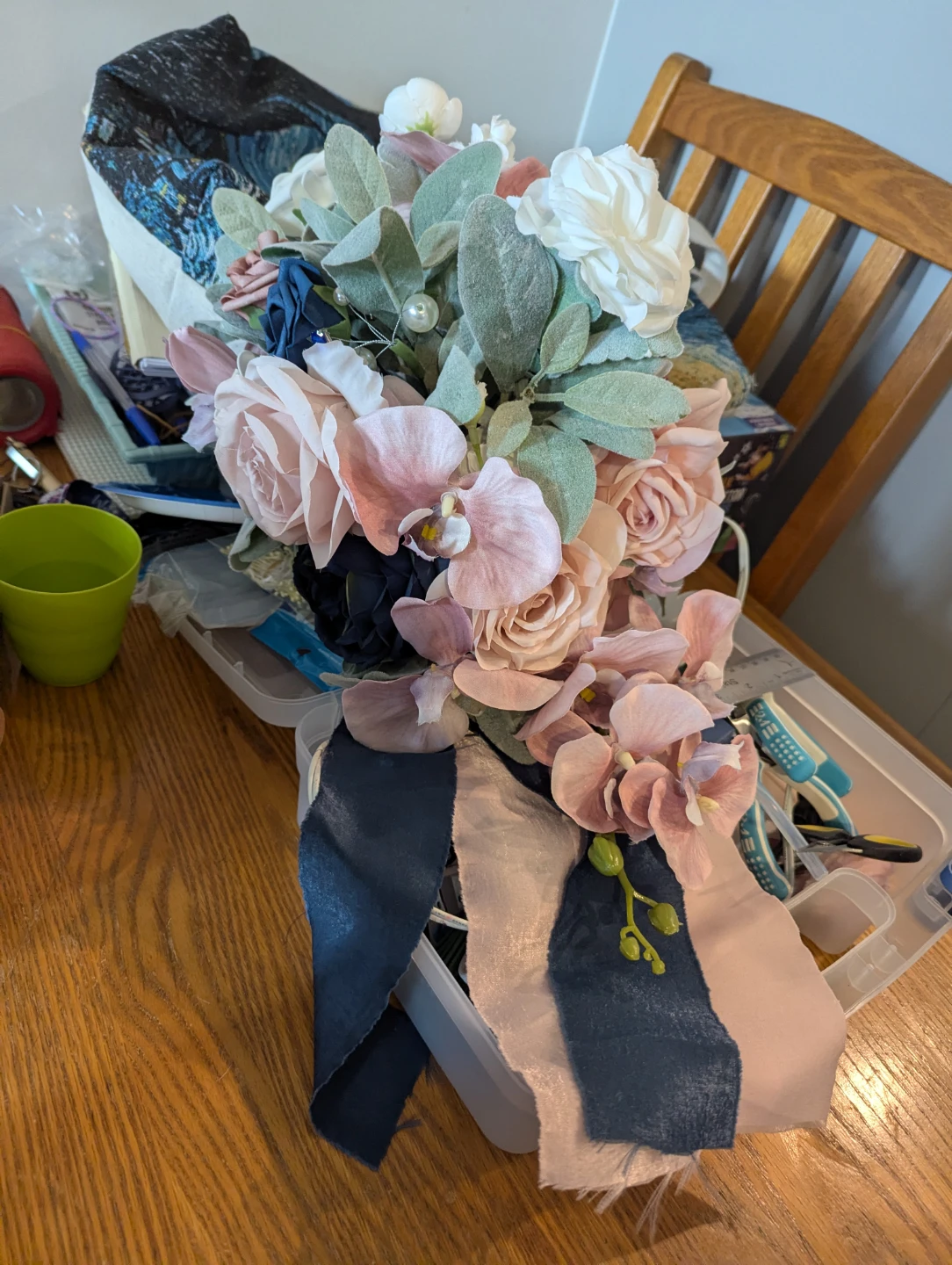Wedding Flower Bouquets and Boutonnieres Set - photo 2