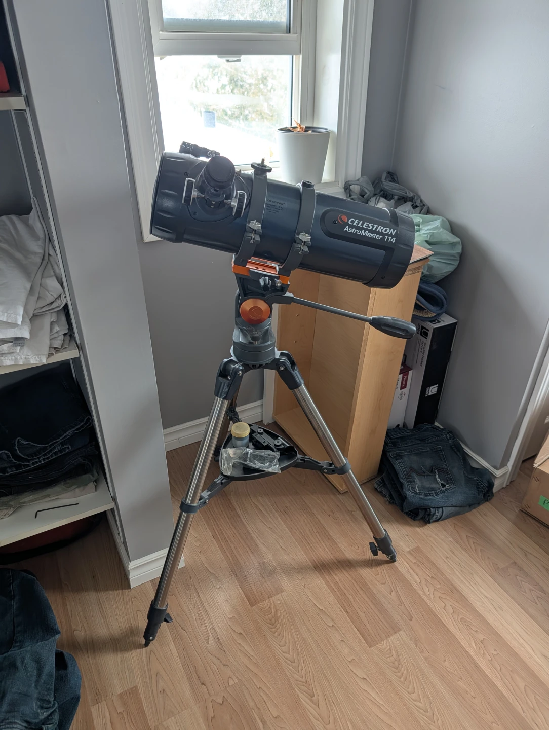 Celestron AstroMaster 114 Telescope with Tripod