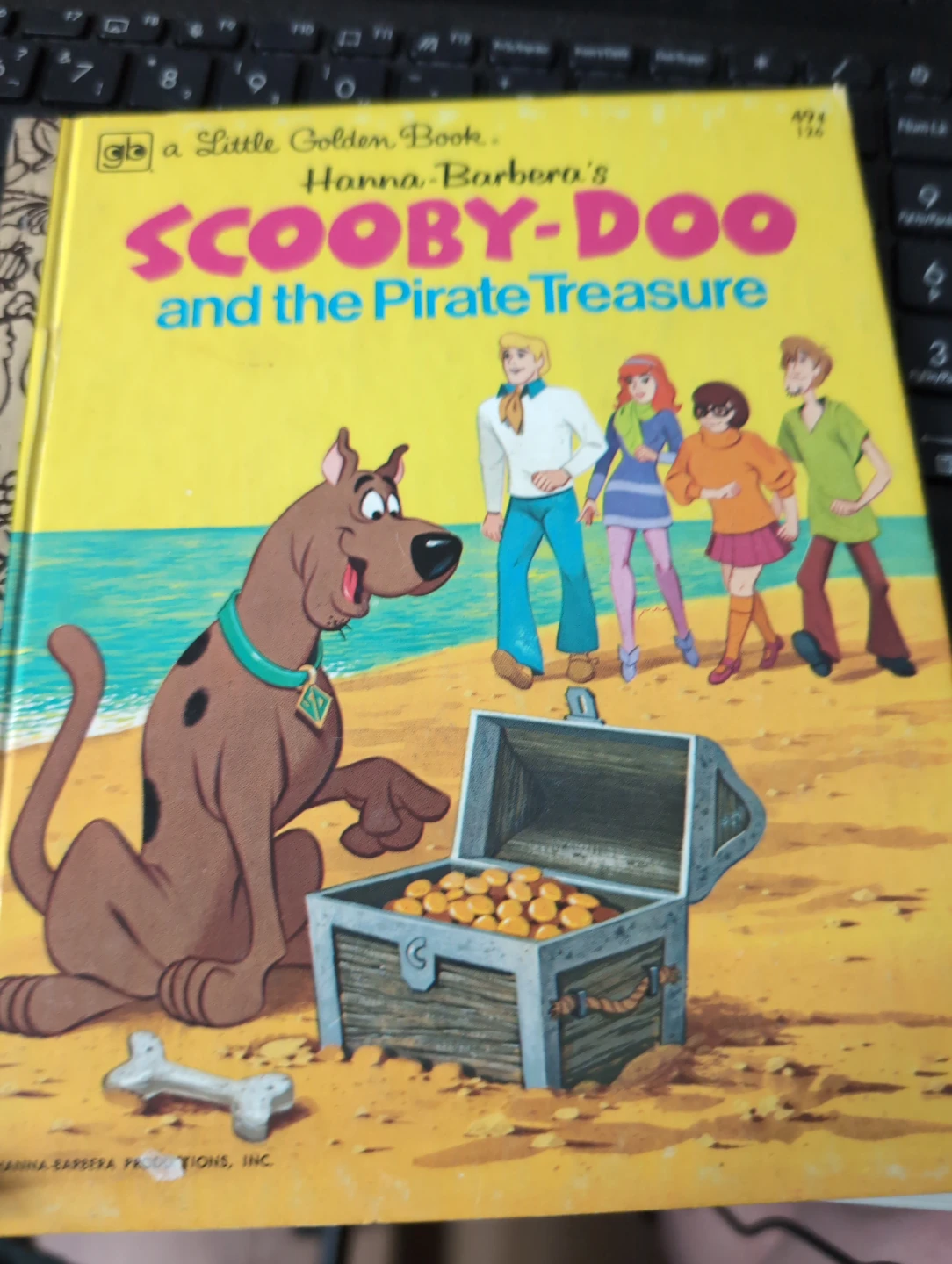 Scooby-Doo and the Pirate Treasure Little Golden Book