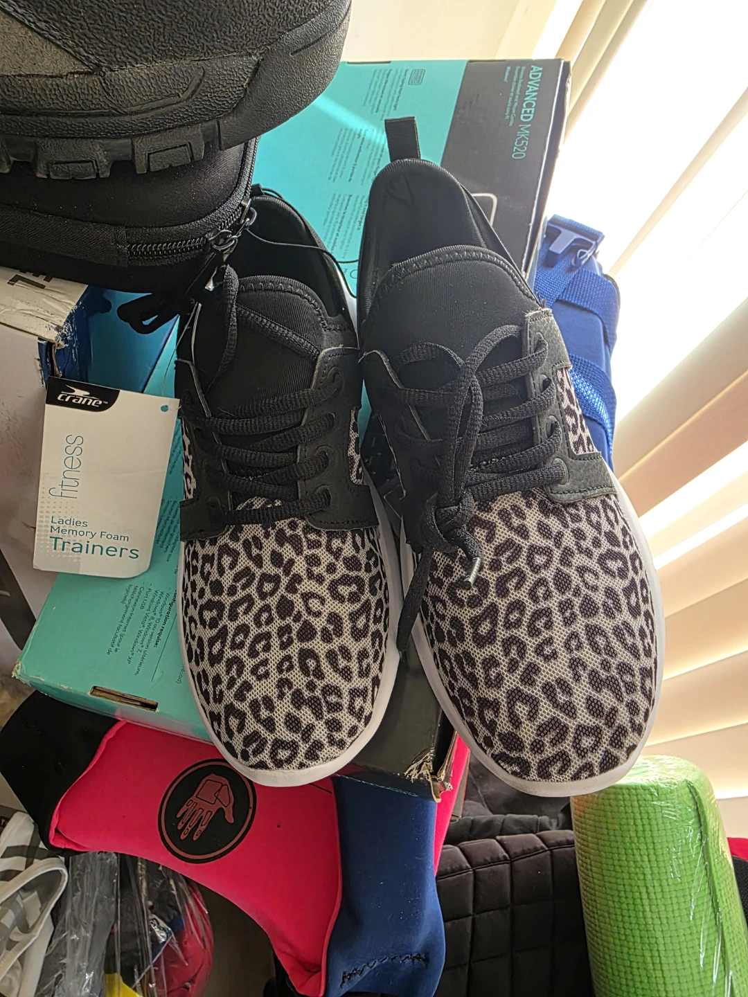 Crane Ladies Memory Foam Trainers
