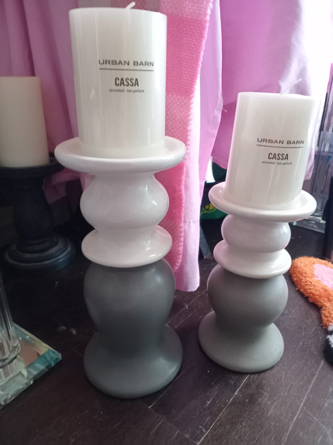 Urban Barn Cassa Candle Holders