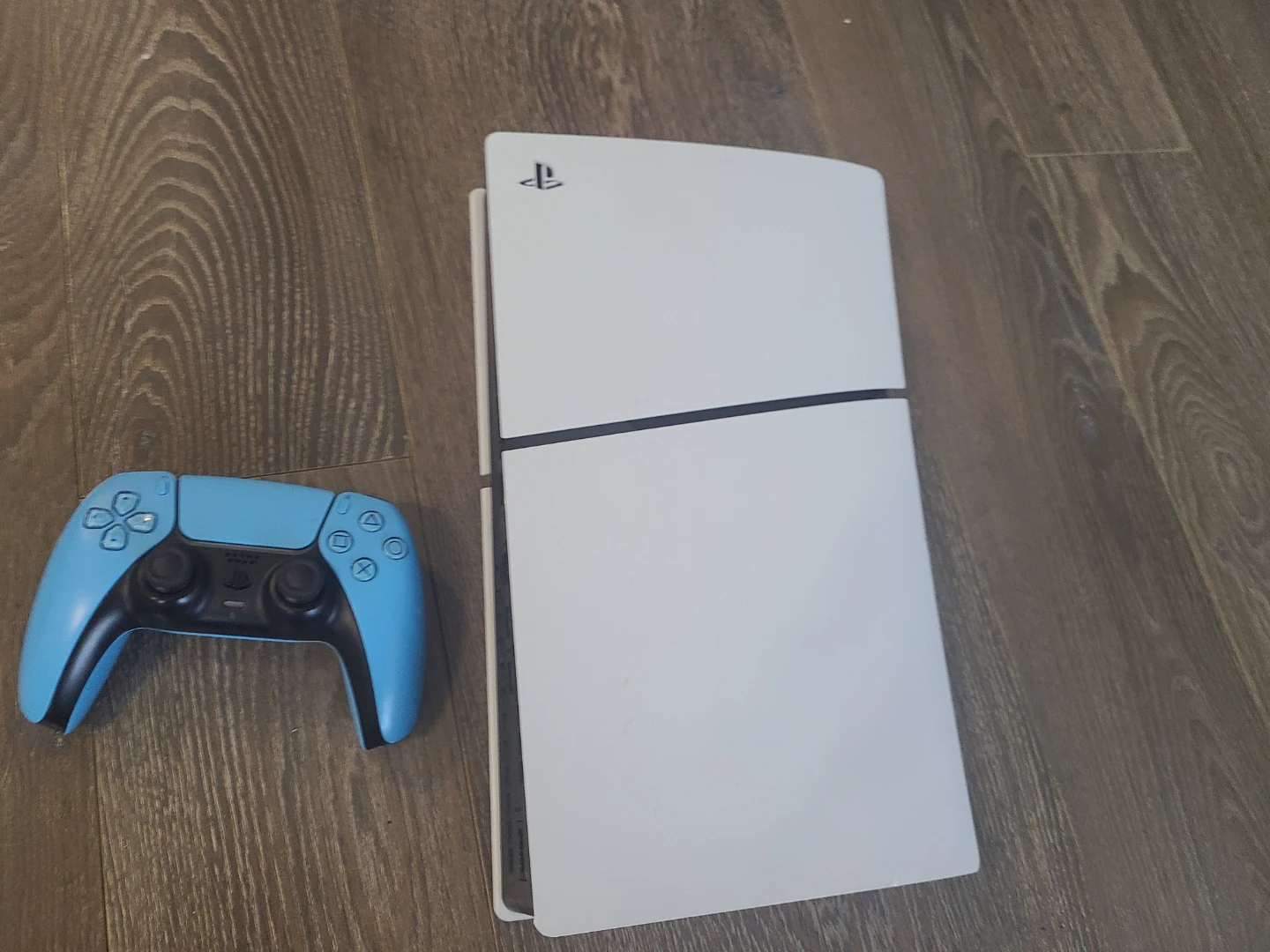 Sony PlayStation 5 Console with Blue Controller