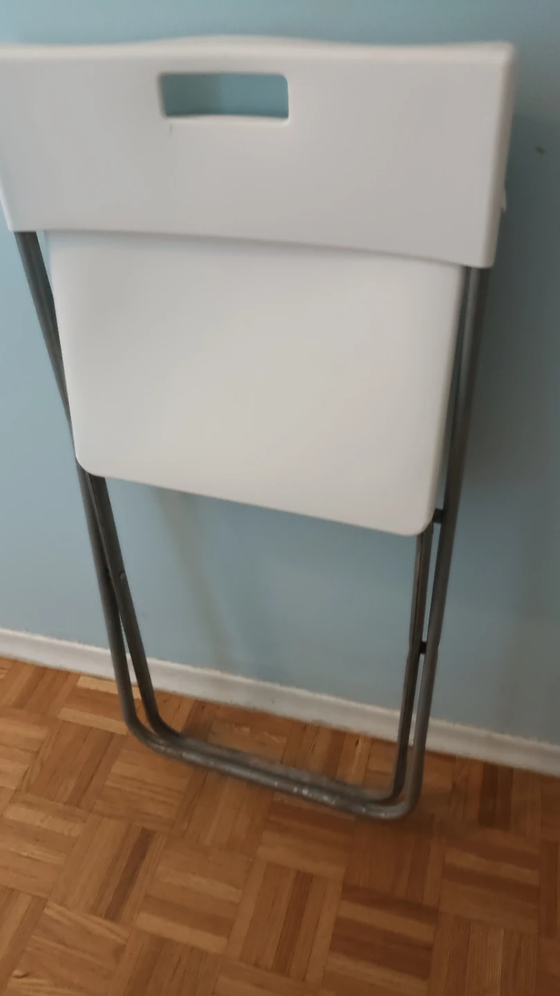 White Folding Chair
