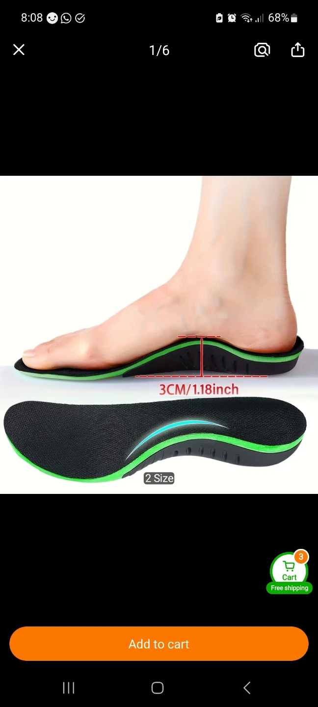 Arch support insoles - photo 2