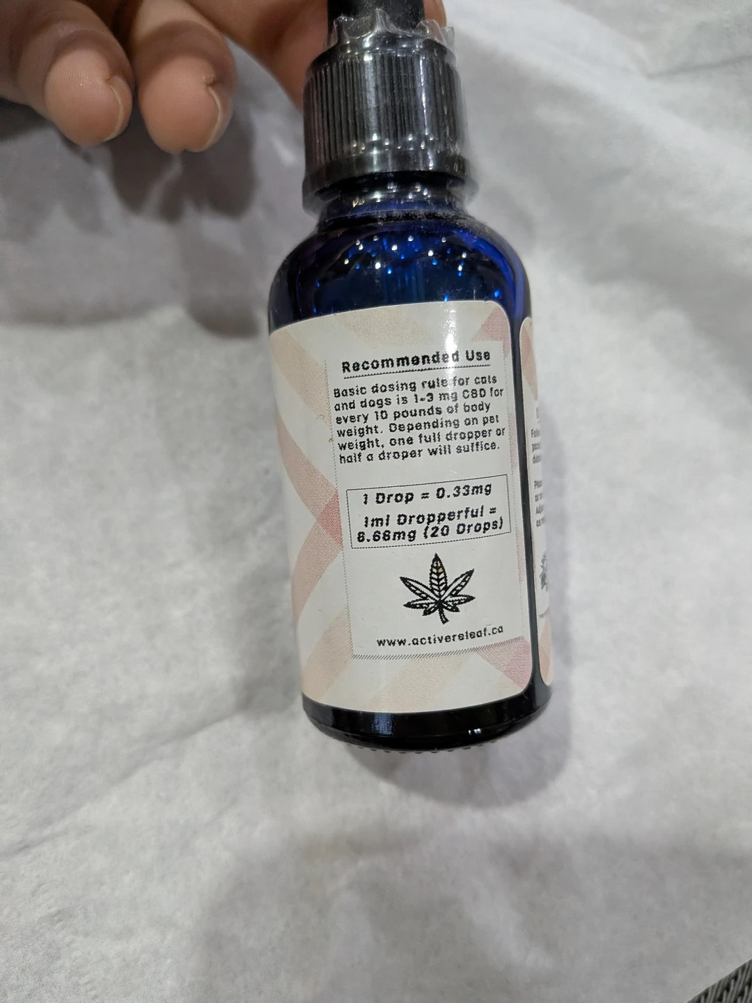 Active Releaf CBD Pet Wellness Drops - photo 2